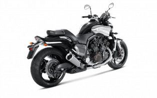 Akrapovic Slip-on Line Titanium Einddemper Set met E-keur Yamaha V-Max 2009-2016